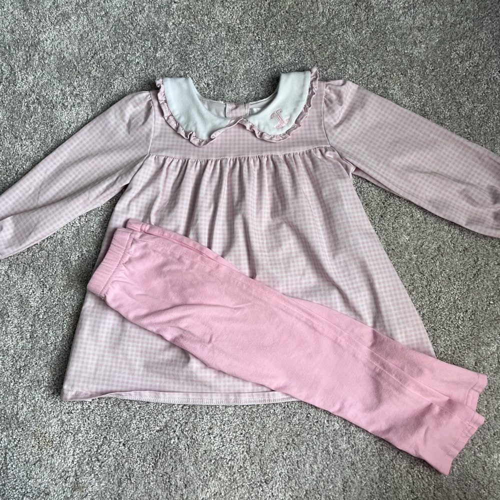 Collared Set with Monogram “M”